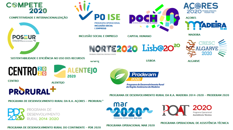 Programas Operacionais do Portugal 2020